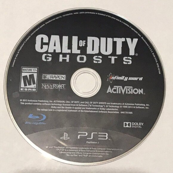 PS3 Call of Duty: Ghosts (Playstation 3) - Picture 1 of 1